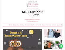 Tablet Screenshot of kettermans.com